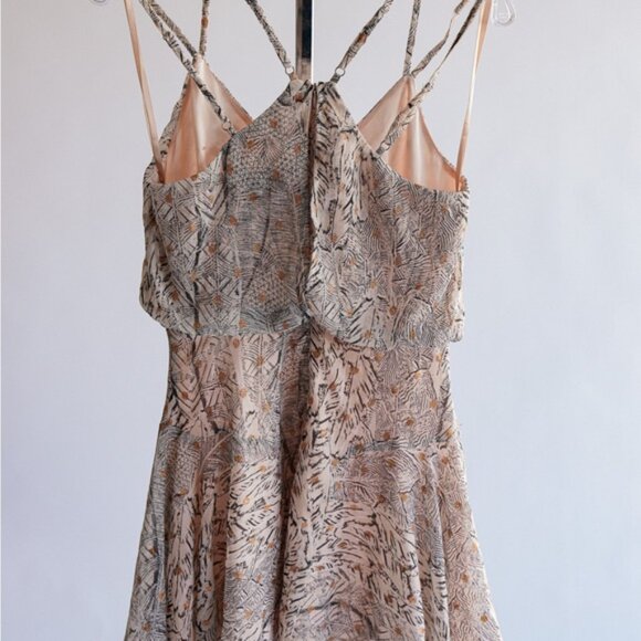 LULU’s Patterned Strappy Dress - Picture 9 of 9